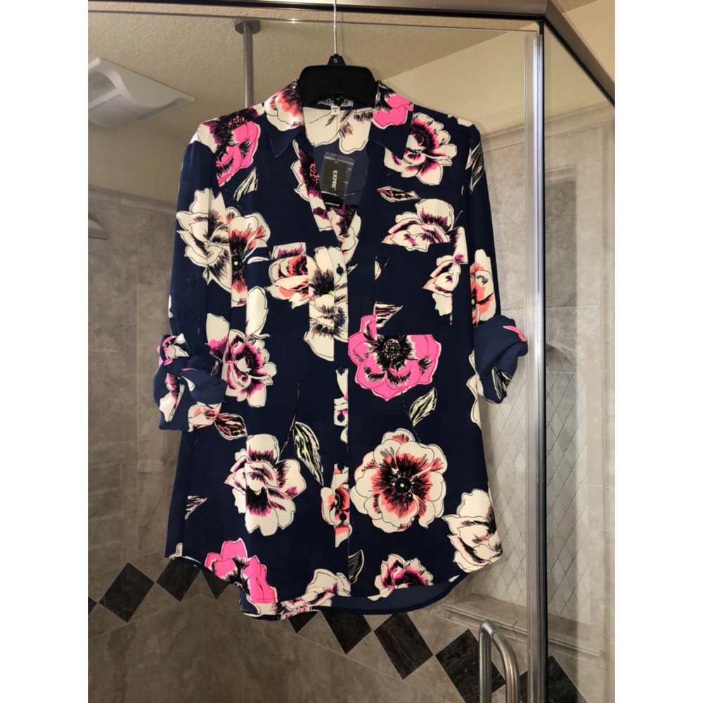 NWT Slim Fit Express Portofino Shirt